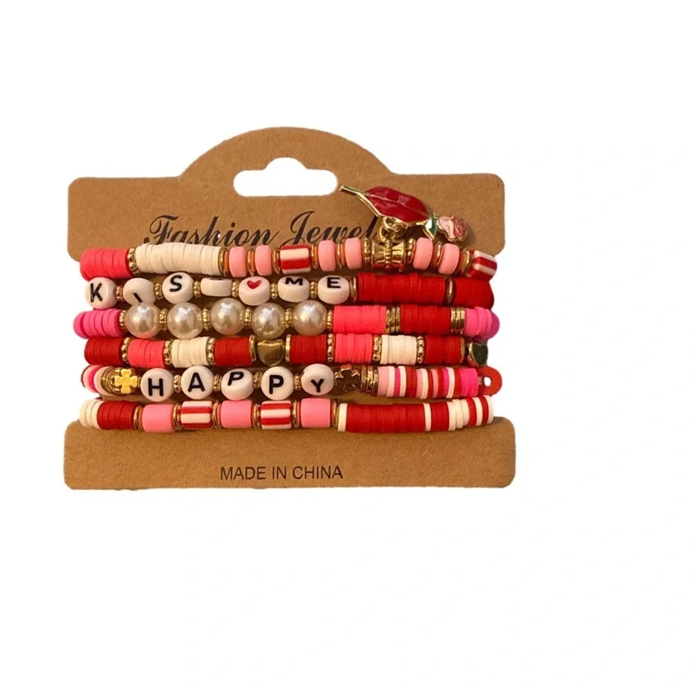 Colorful Beaded Bracelet Set